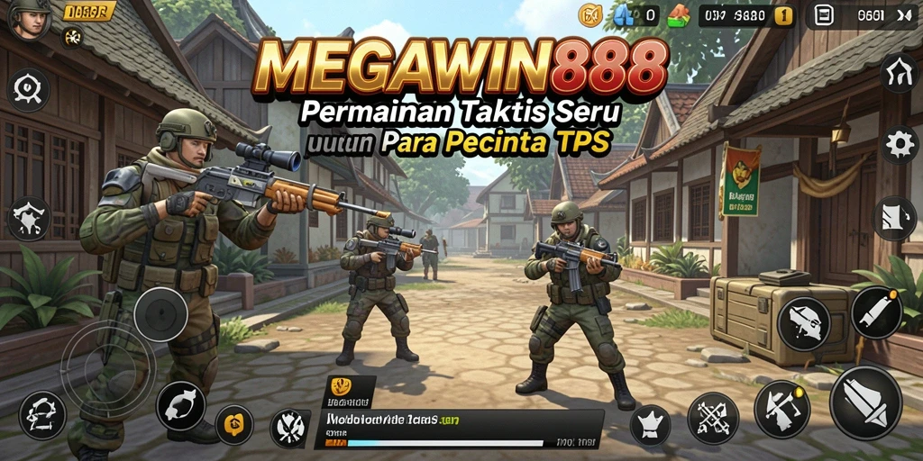 Tampilan utama gameplay menarik dari MEGAWIN888.
