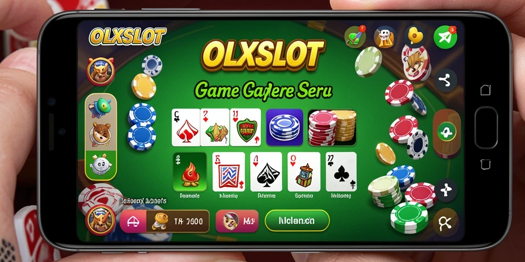 Screenshot OLXSLOT menampilkan gameplay Gaple yang seru dan interaktif.