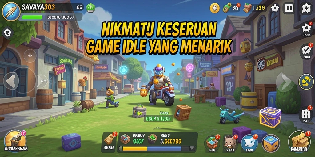 Tampilan menarik dari gameplay <strong>SAVAYA303</strong> saat pengelolaan sumber daya.